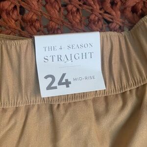 Lane Bryant Tan Straight Leg Cargo Pants